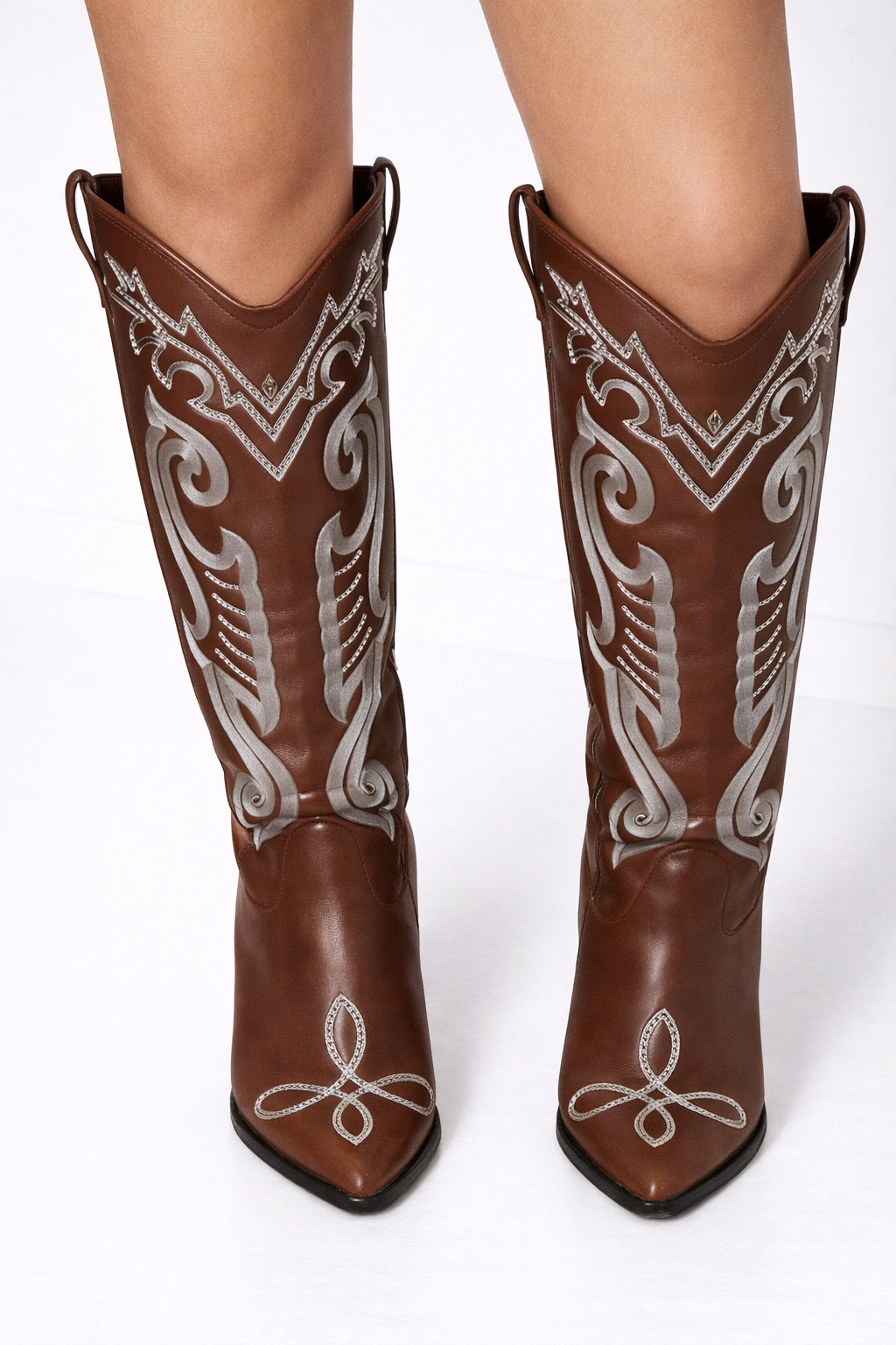 Embroidered Western Boots