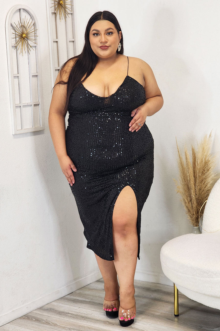 Margarita Sequence Dress Divas Boutique
