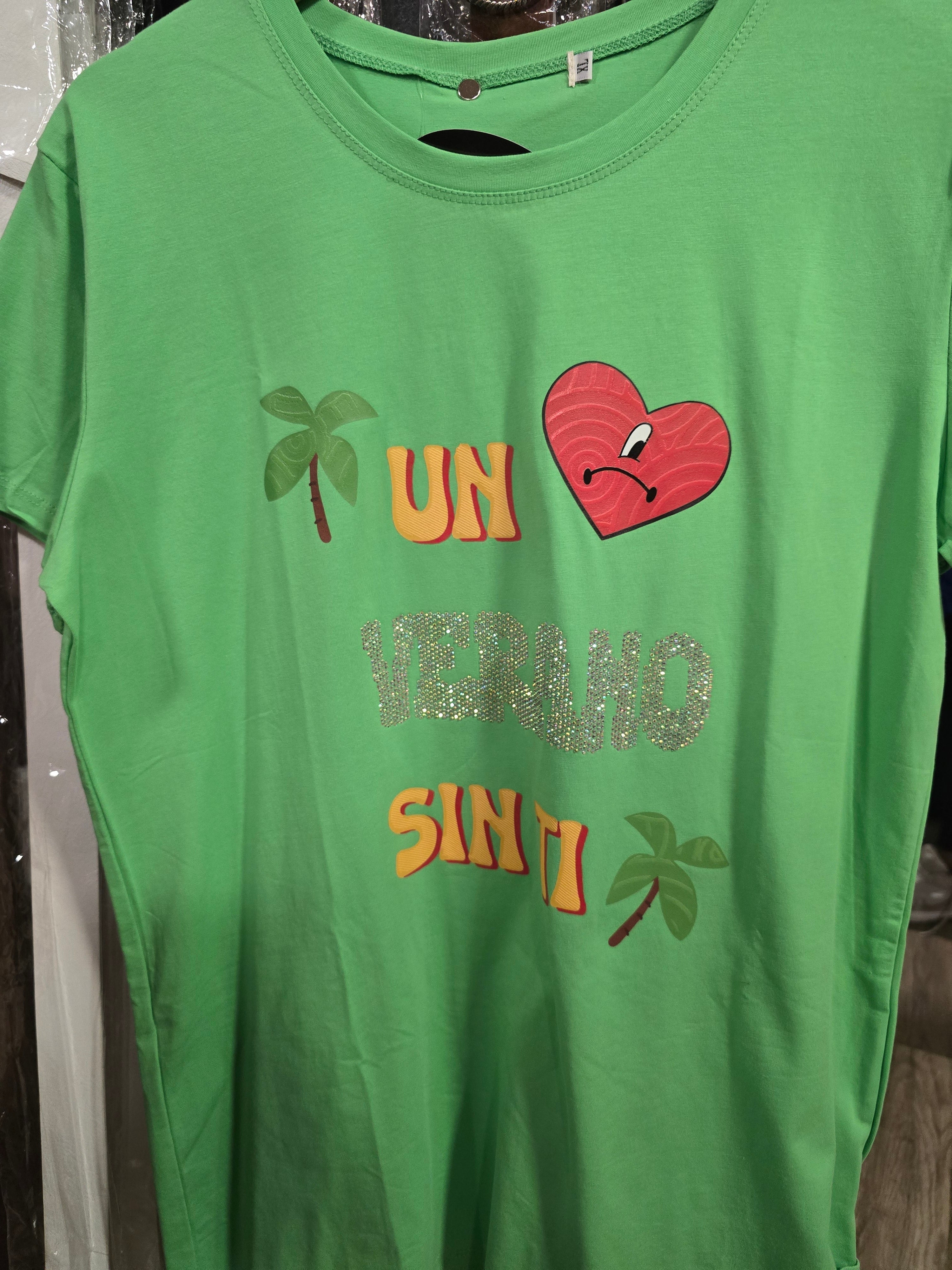 Un Verano Sin Ti  T-Shirt Divas Plus